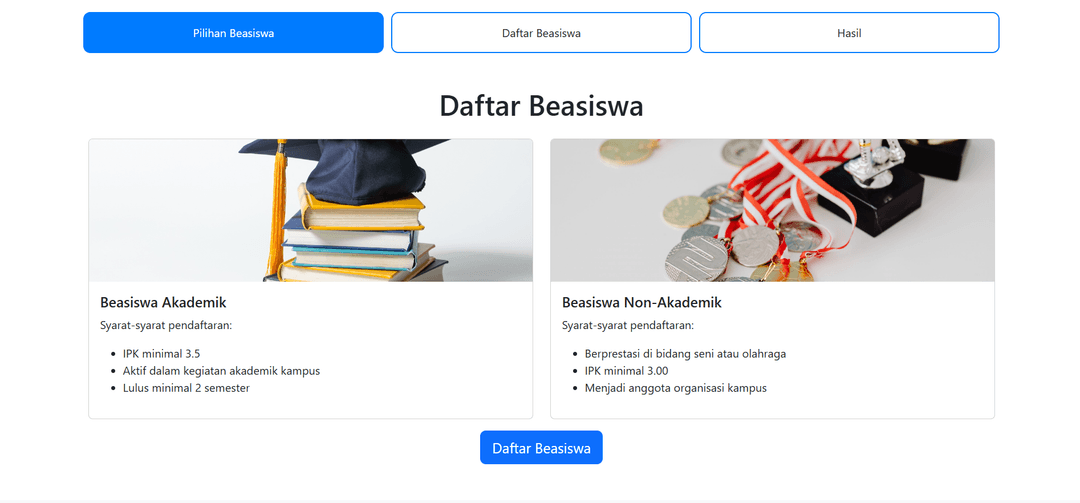 Project Junior Web Developer